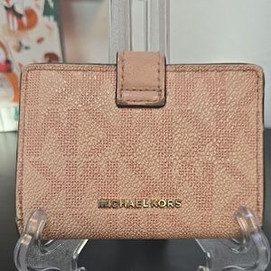 Pre Loved Michael Kors Blush Card Holder
